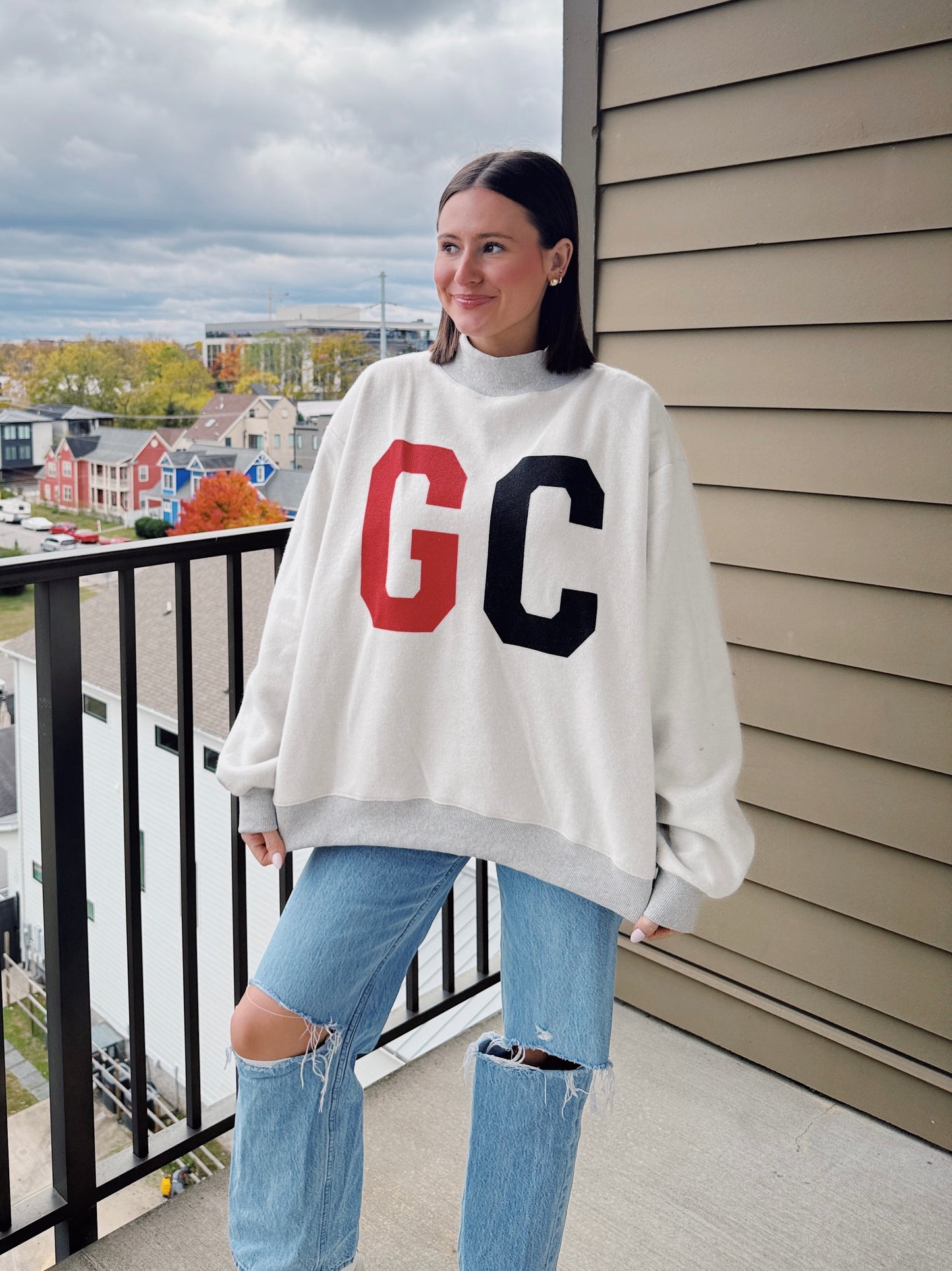 South Carolina Reversible Mock Neck Sweatshirt