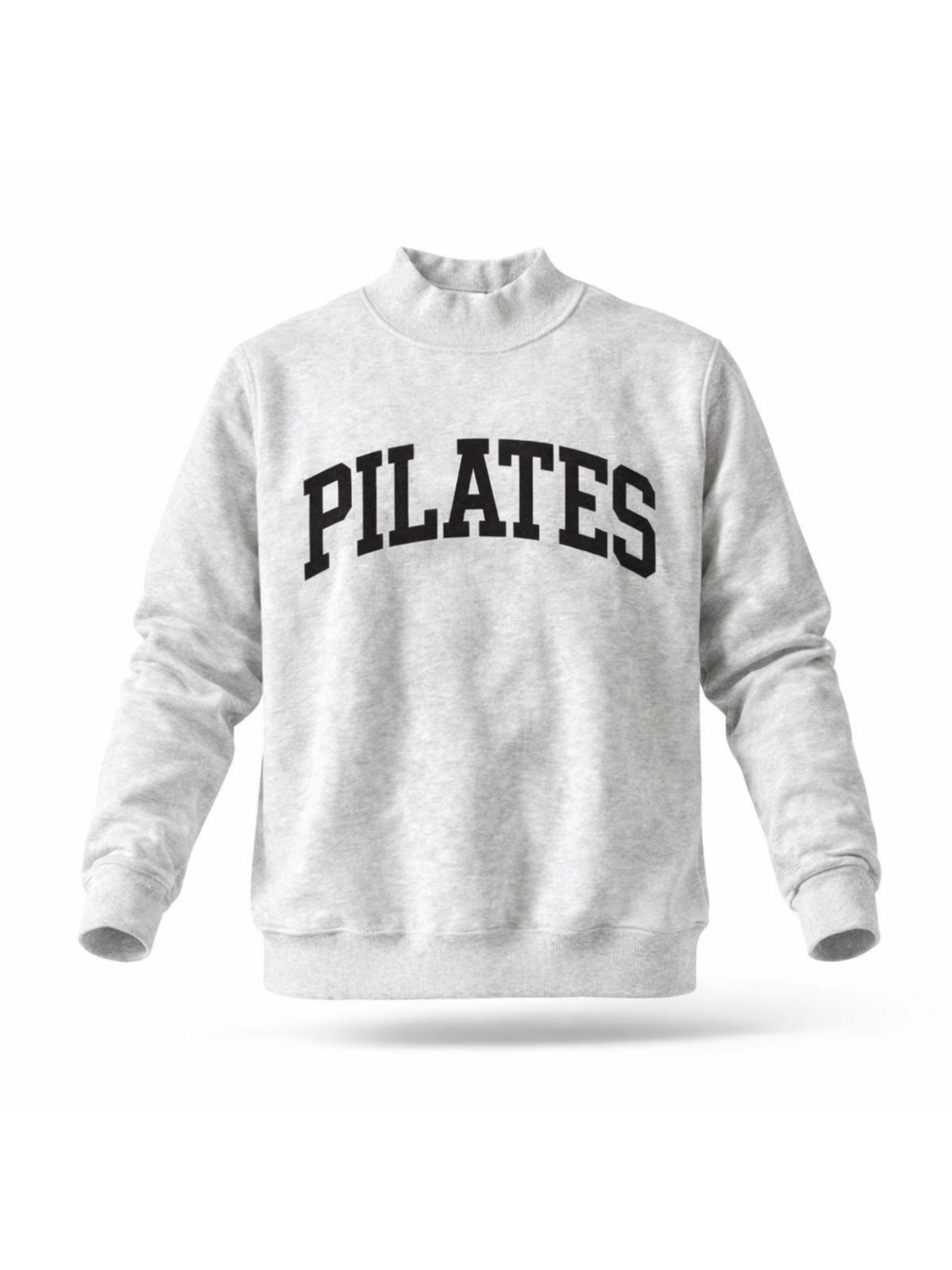 Pilates/Yoga Reversible Mock Neck Sweatshirt