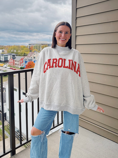 South Carolina Reversible Mock Neck Sweatshirt
