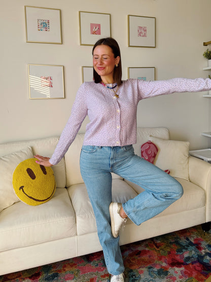 Pop Rocks Confetti Button Down Cardigan