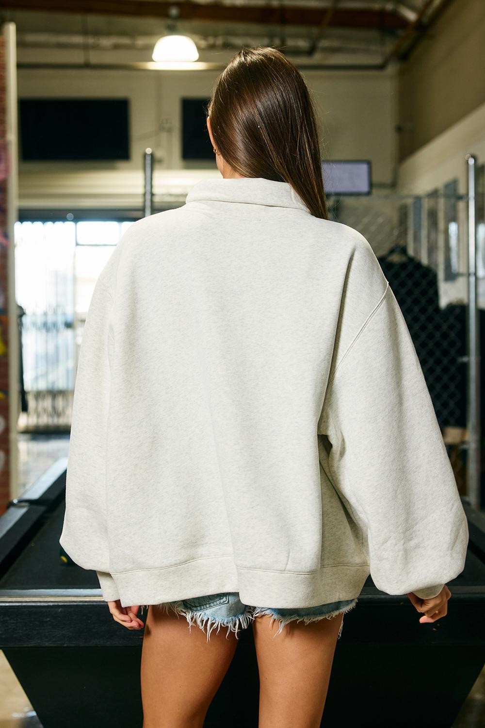 PREORDER: Embroidered Text Kentucky Mock Neck Sweatshirt (EARLY AUGUST)