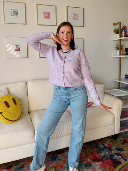 Pop Rocks Confetti Button Down Cardigan