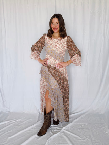 Golden Hour Floral Maxi Dress