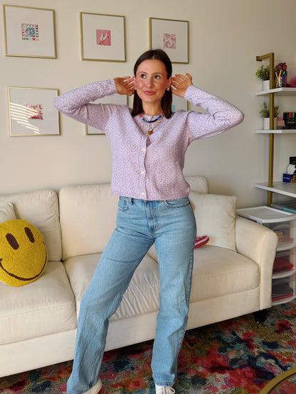 Pop Rocks Confetti Button Down Cardigan