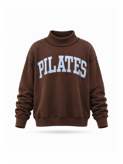 PREORDER: Pilates/Yoga Reversible Mock Neck Sweatshirt (LATE SEPTEMBER)