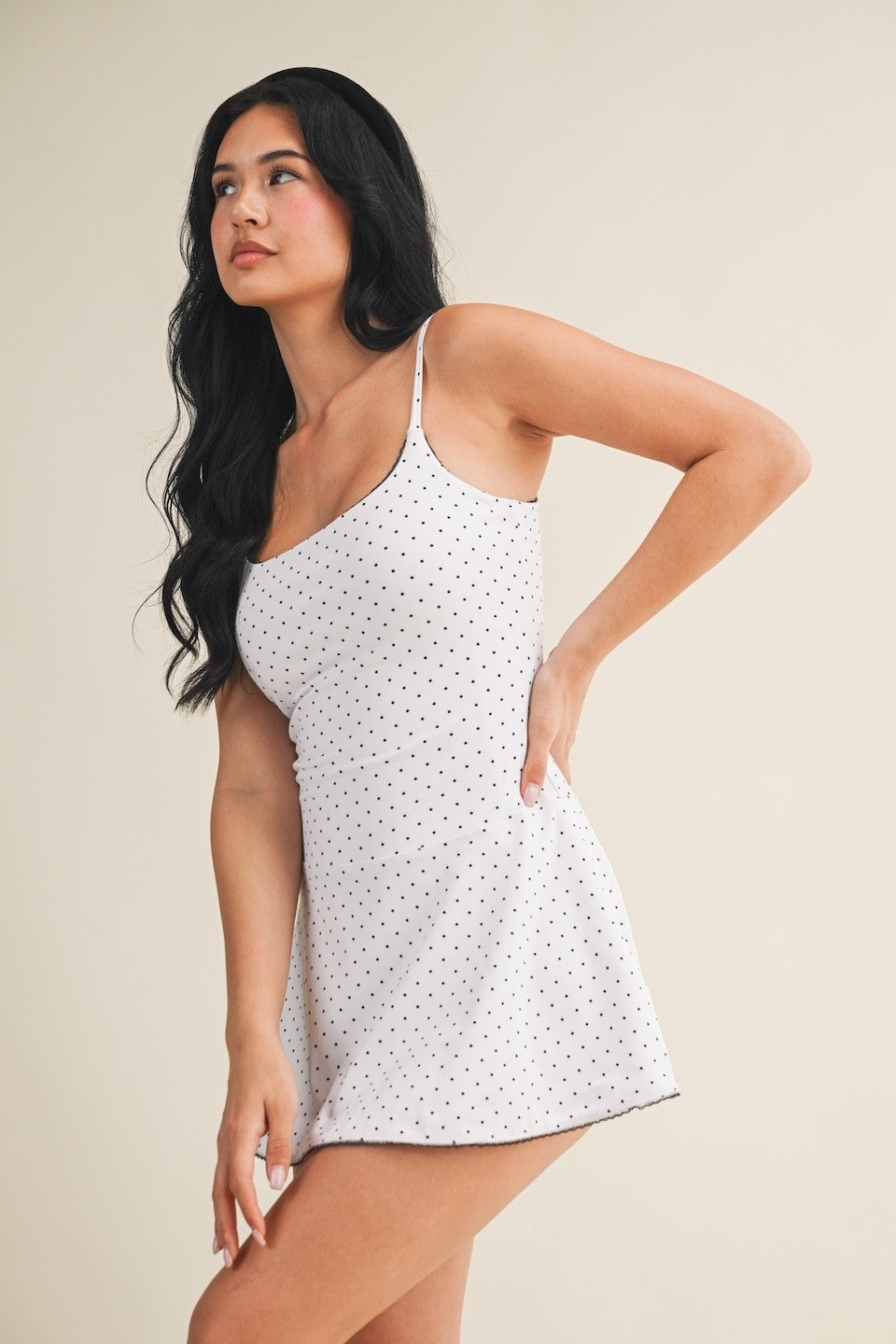 No Limits Polka Dot Athletic Dress