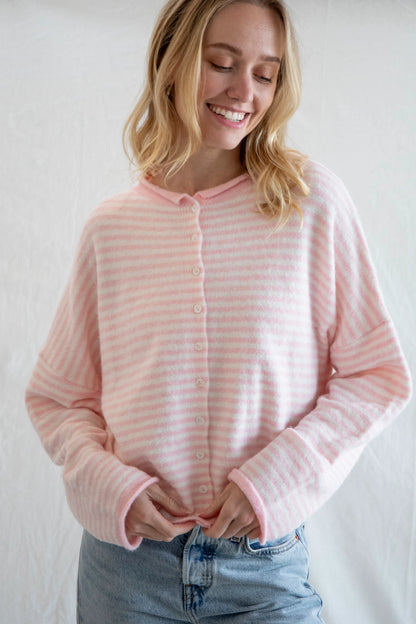 PREORDER: Coffee Run Button Down Cardigan