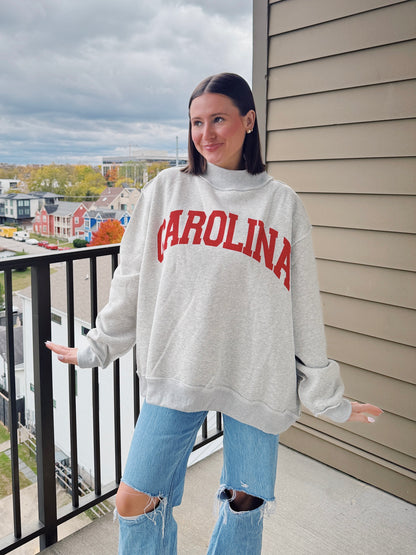 South Carolina Reversible Mock Neck Sweatshirt