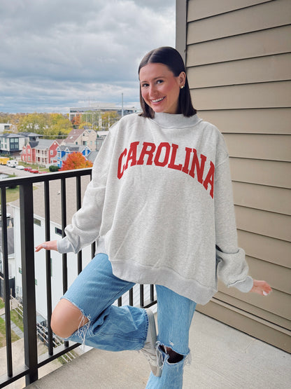 South Carolina Reversible Mock Neck Sweatshirt