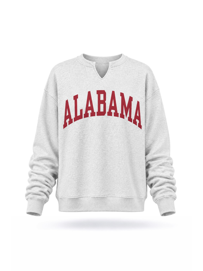 PREORDER: Alabama Reversible Split Neck Sweatshirt (EARLY AUGUST)