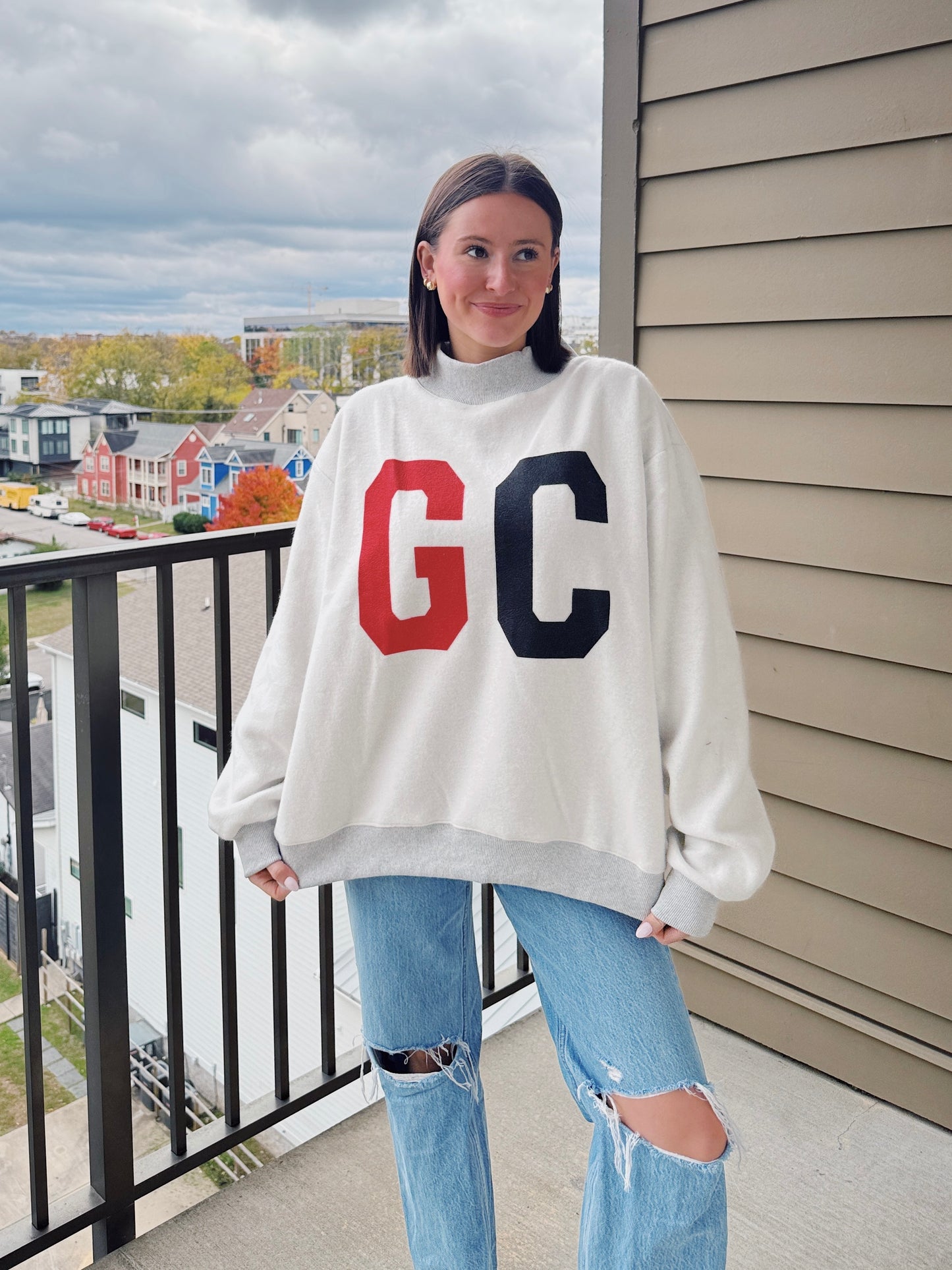 South Carolina Reversible Mock Neck Sweatshirt