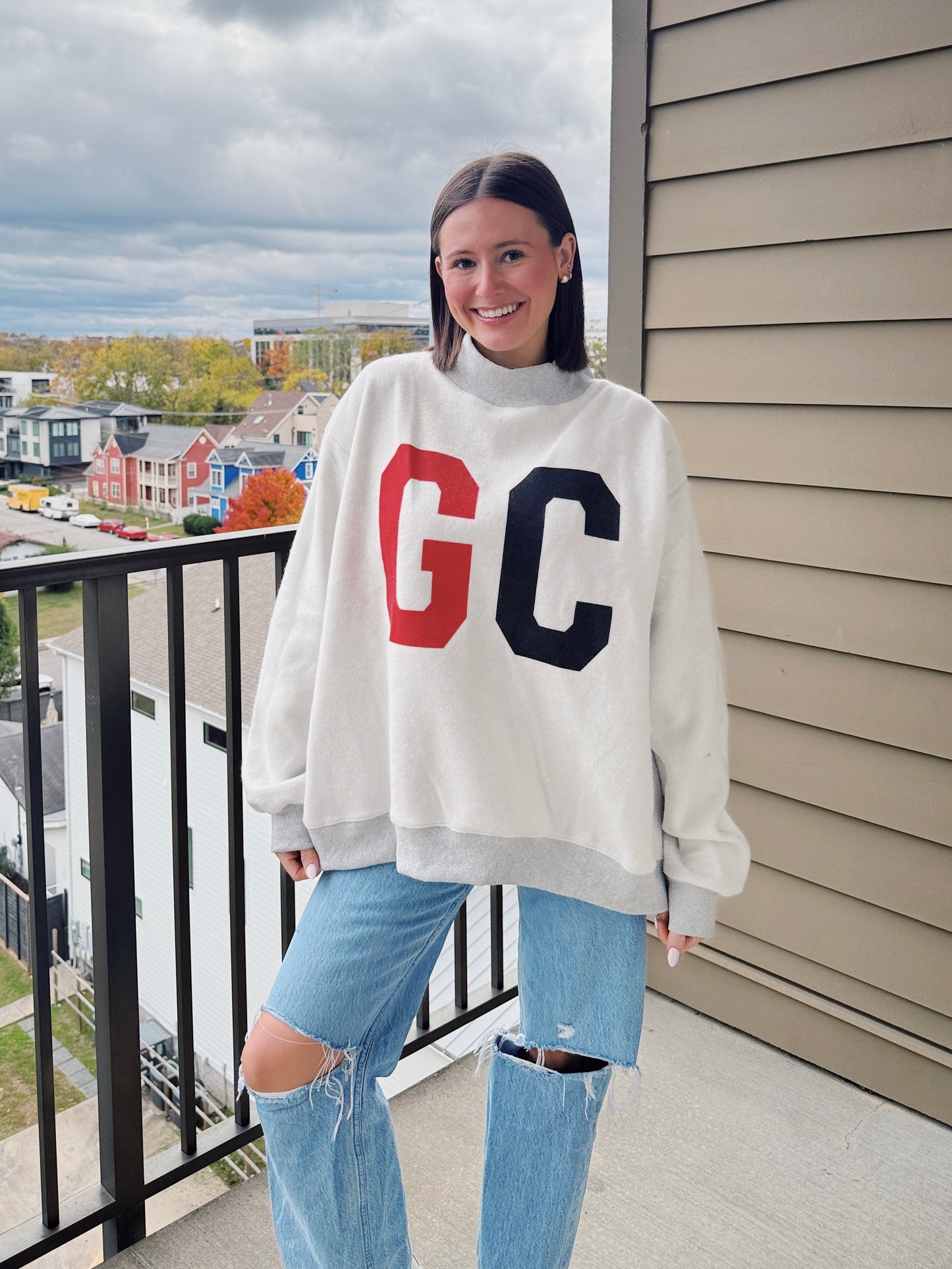 South Carolina Reversible Mock Neck Sweatshirt