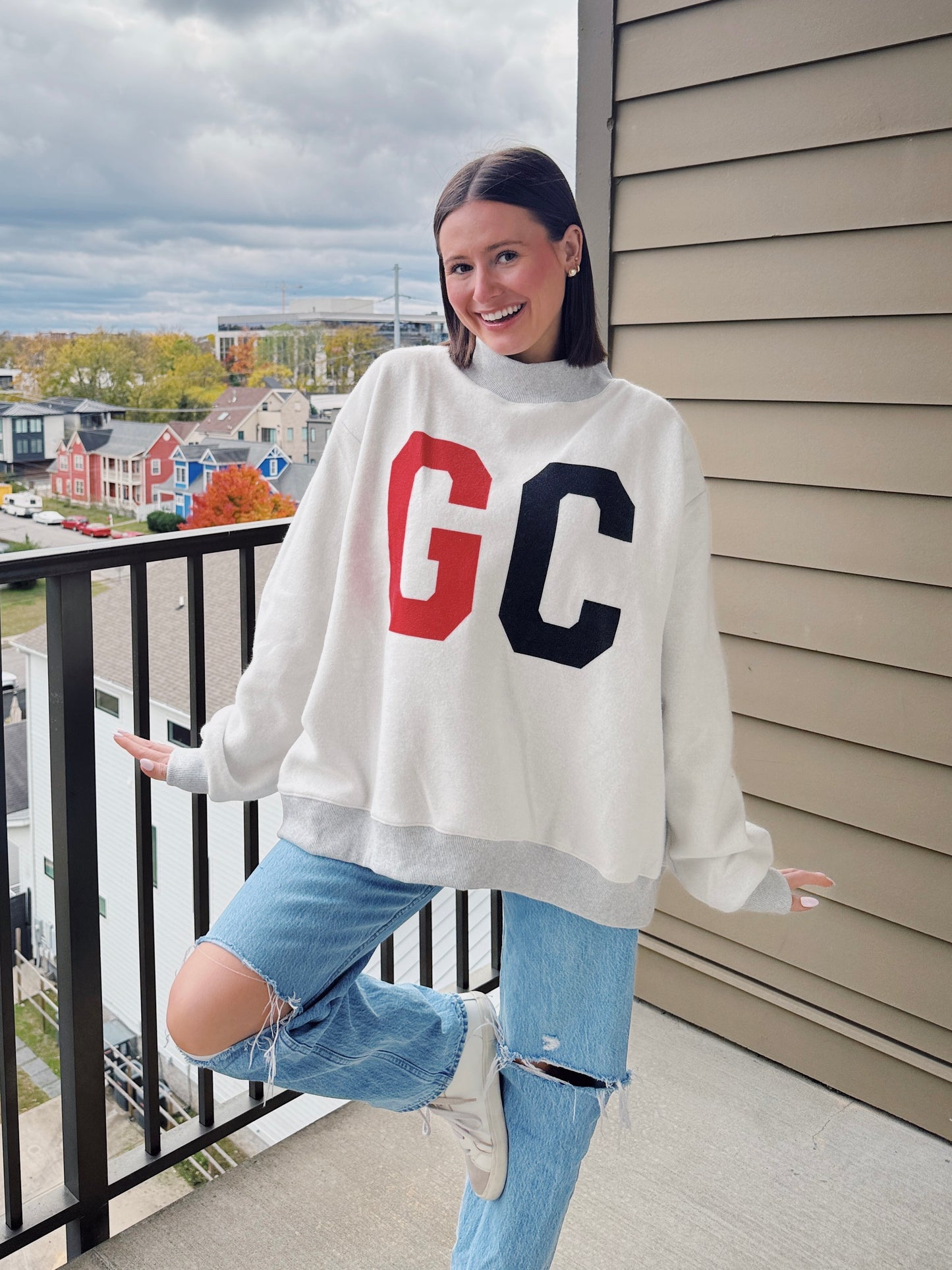 South Carolina Reversible Mock Neck Sweatshirt