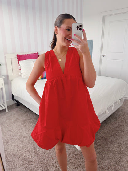Steal a Kiss Bow Back Bubble Dress