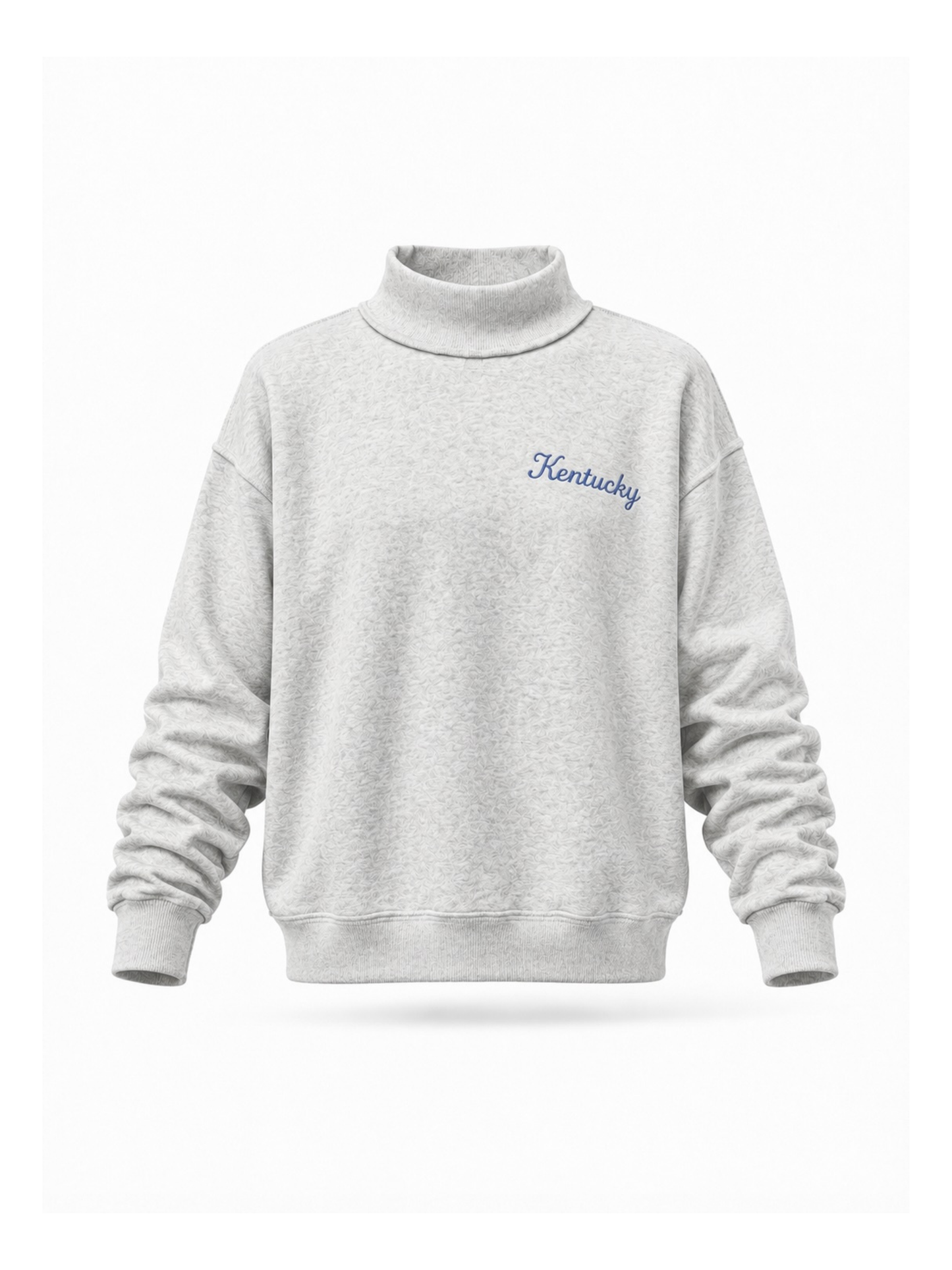 PREORDER: Embroidered Text Kentucky Mock Neck Sweatshirt (EARLY AUGUST)