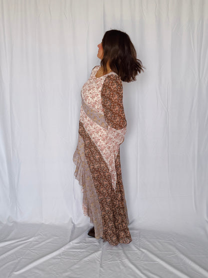 Golden Hour Floral Maxi Dress