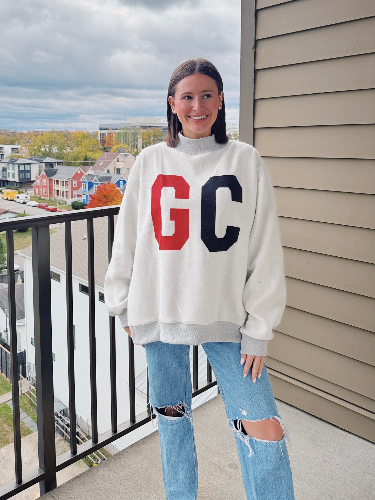 South Carolina Reversible Mock Neck Sweatshirt