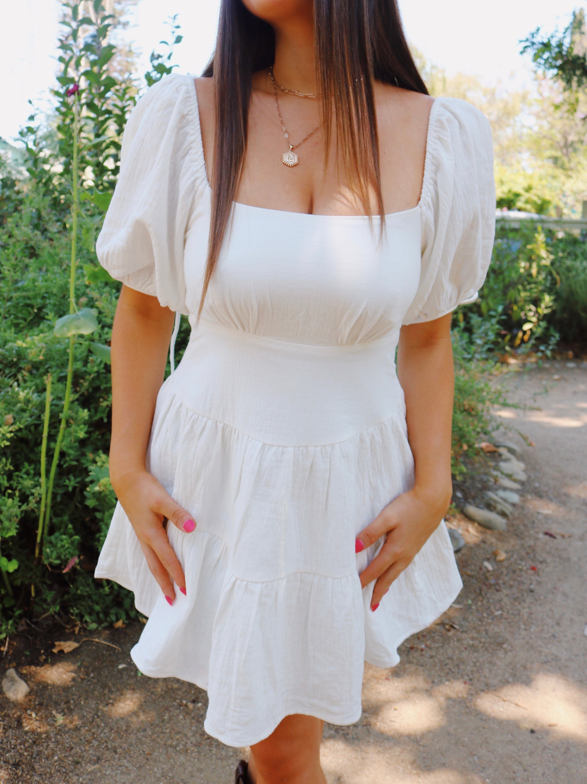 tea time babydoll mini dress Tea Time Babydoll Mini Dress