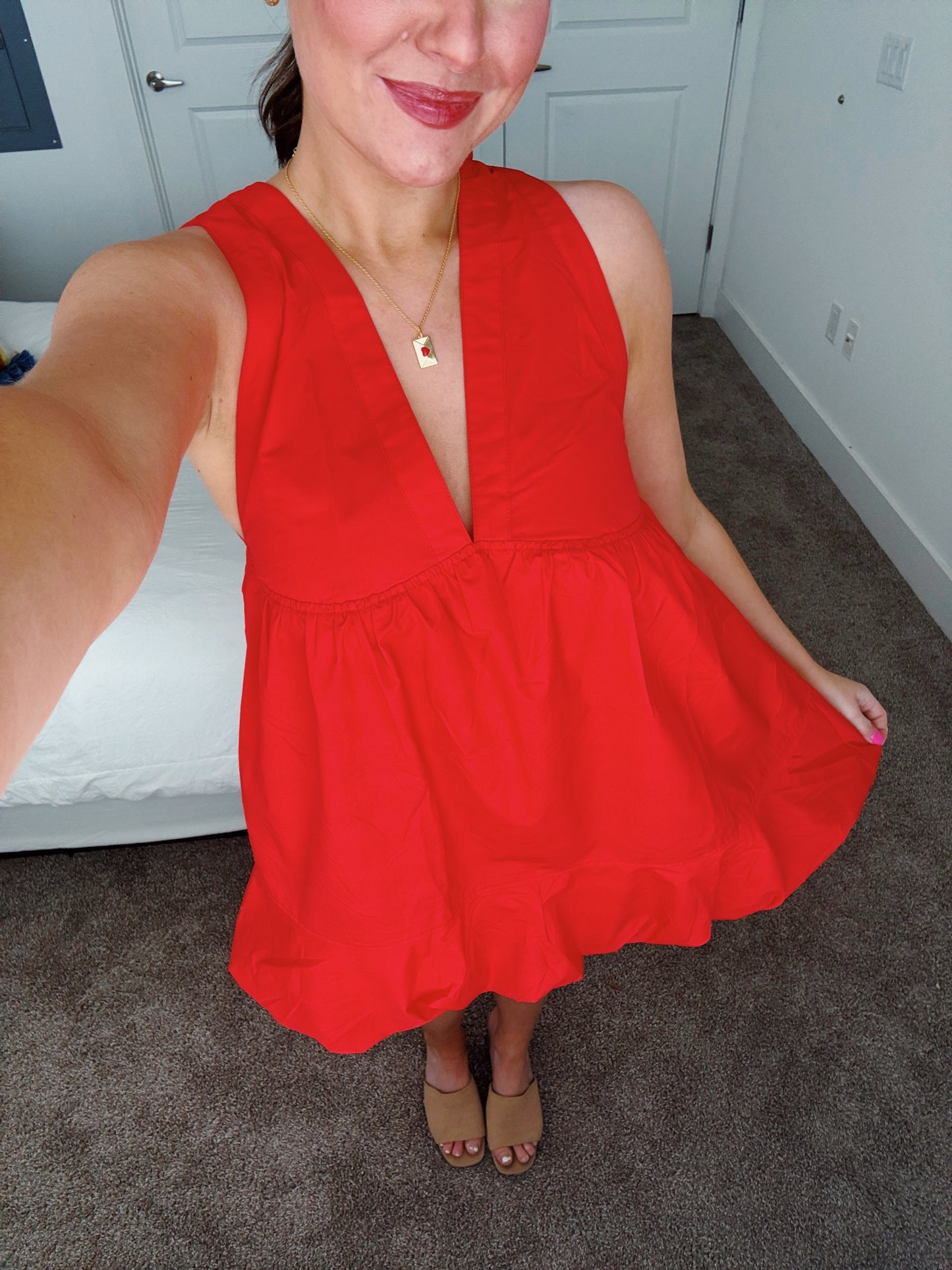 Steal a Kiss Bow Back Bubble Dress
