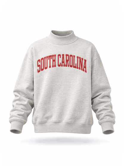 South Carolina Reversible Mock Neck Sweatshirt