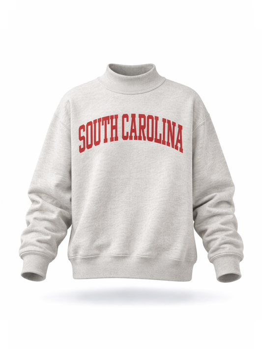 PREORDER: South Carolina Reversible Mock Neck Sweatshirt (EARLY JULY)