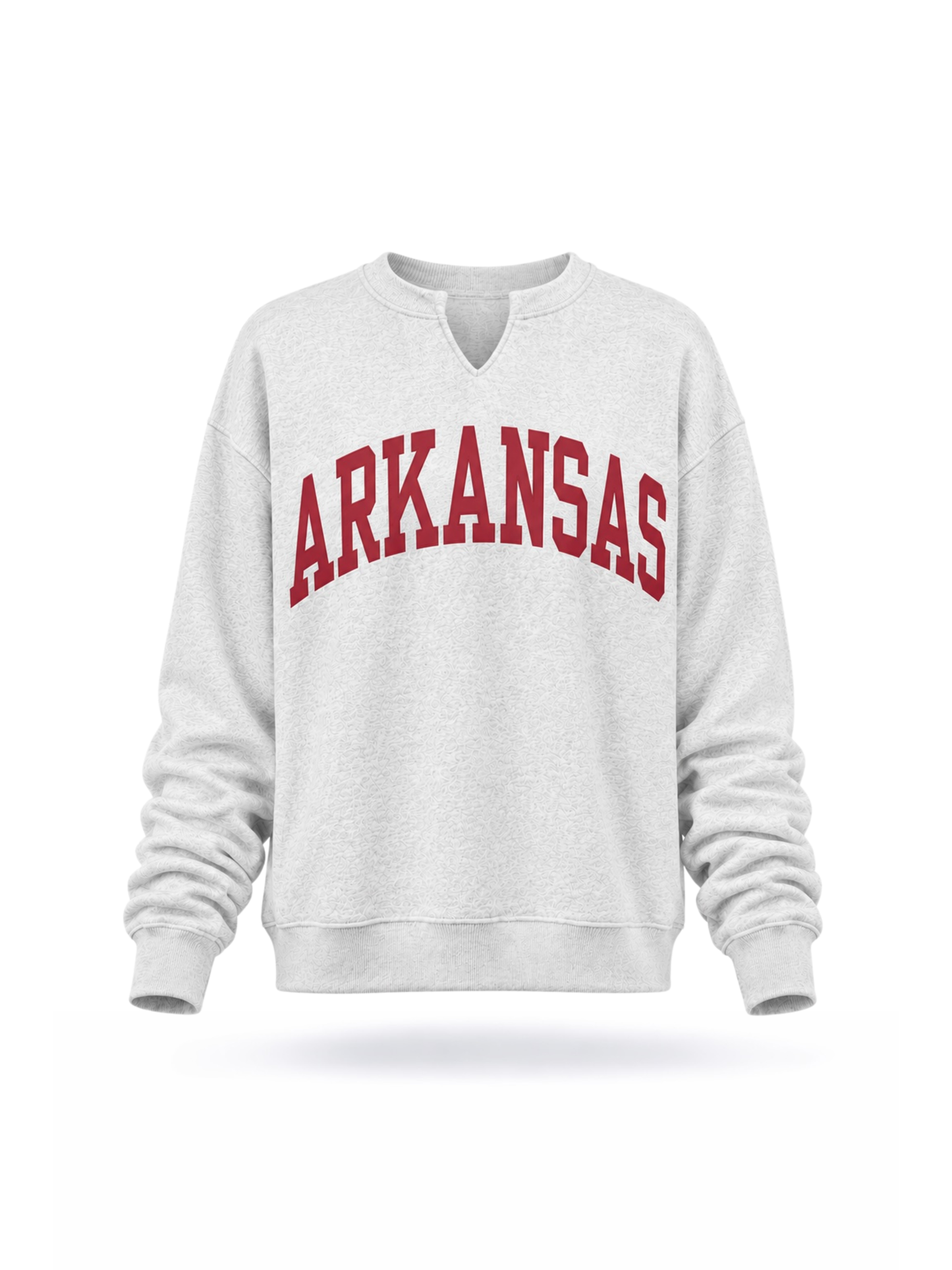 PREORDER: Arkansas Split Neck Sweatshirt (EARLY JULY)