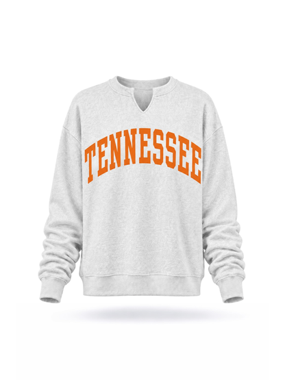 PREORDER: Tennessee Split Neck Sweatshirt (EARLY AUGUST)