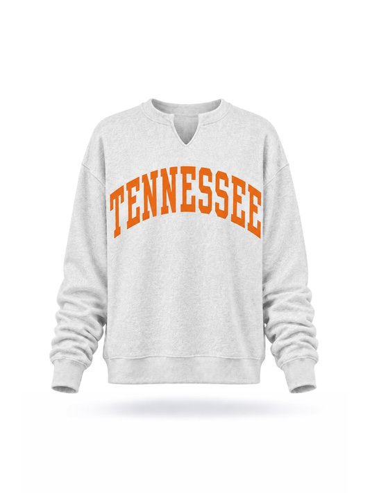 PREORDER: Tennessee Split Neck Sweatshirt (EARLY AUGUST)