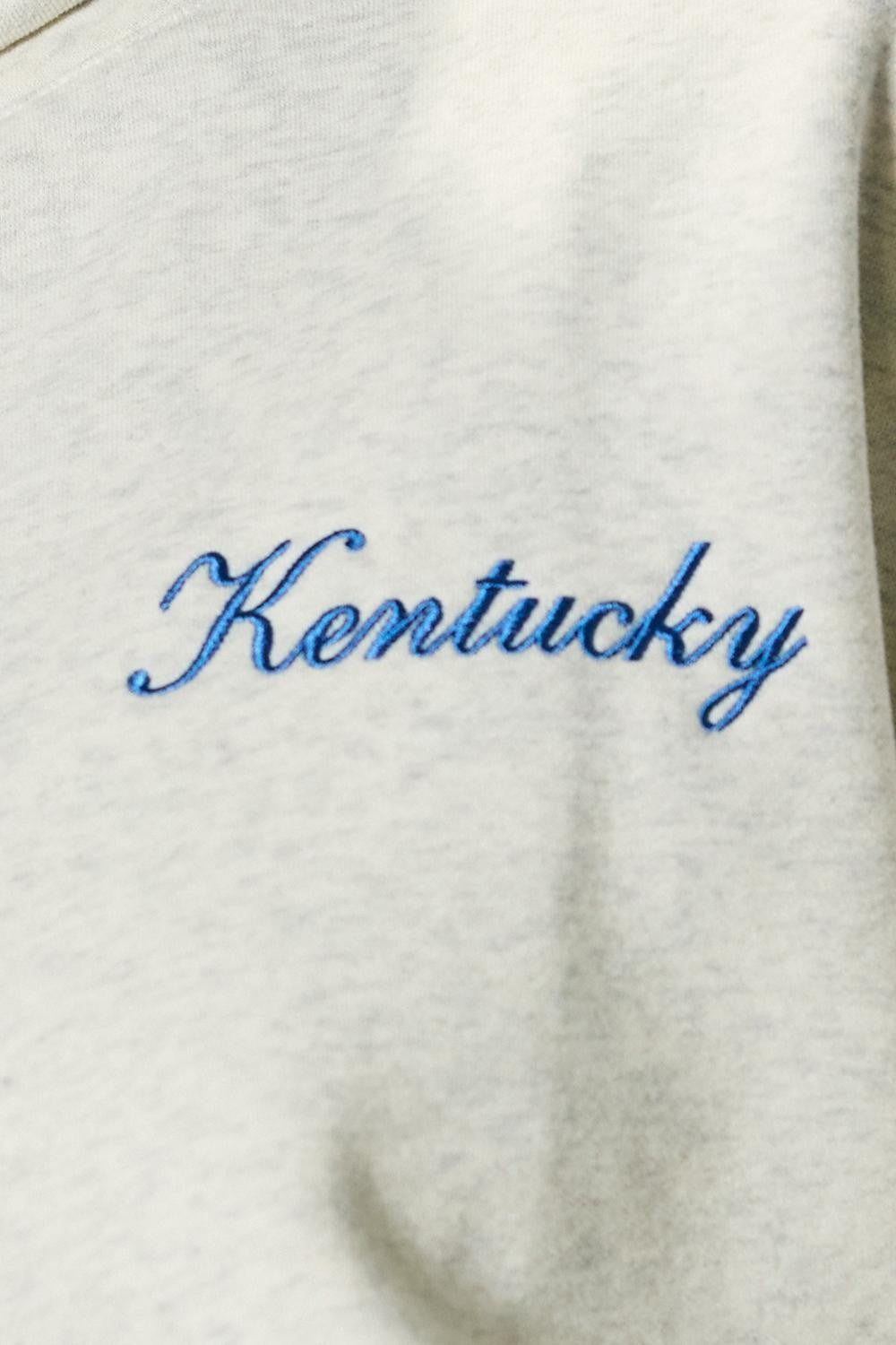 PREORDER: Embroidered Text Kentucky Mock Neck Sweatshirt (EARLY AUGUST)