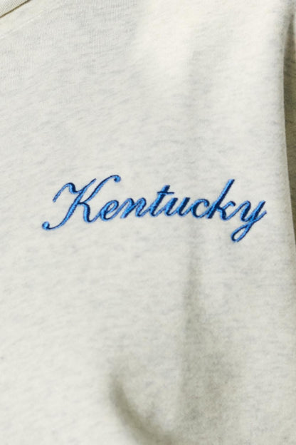 PREORDER: Embroidered Text Kentucky Mock Neck Sweatshirt (EARLY AUGUST)