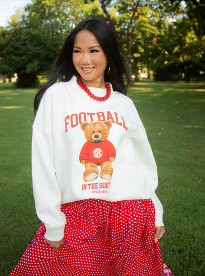 PREORDER: SEC Teddy Bear Mock Neck Sweatshirt (EARLY SEPTEMBER)