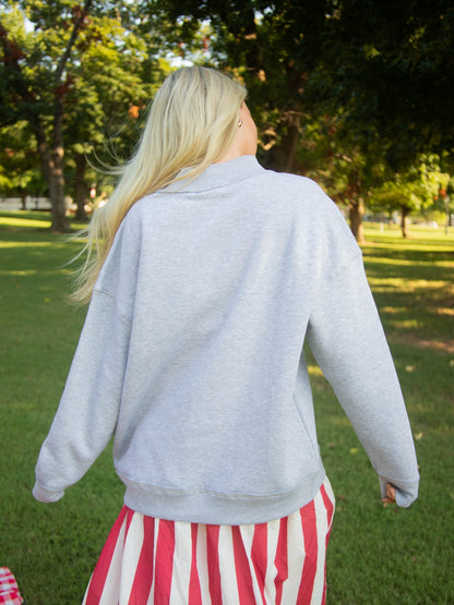 PREORDER: SEC Pennant Mock Neck Sweatshirt (EARLY SEPTEMBER)