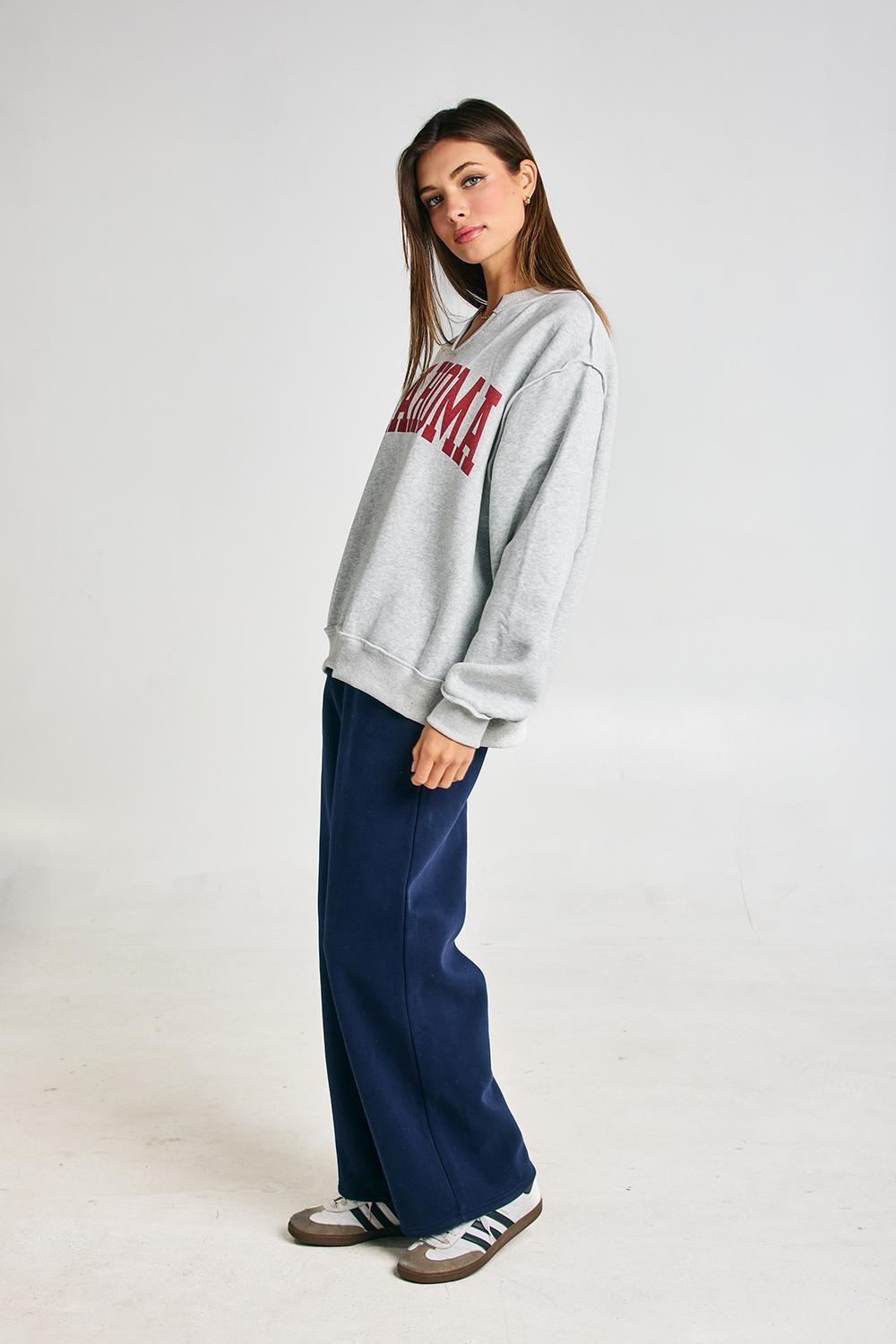 PREORDER: Oklahoma Split Neck Sweatshirt (EARLY AUGUST)