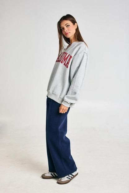 PREORDER: Oklahoma Split Neck Sweatshirt (EARLY AUGUST)