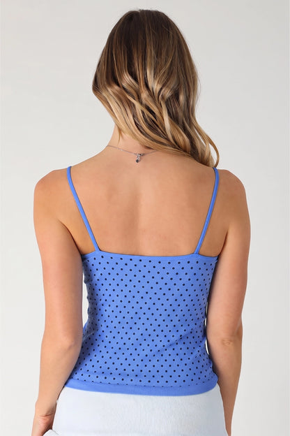 Sweet Spot Polka Dot Seamless Tank