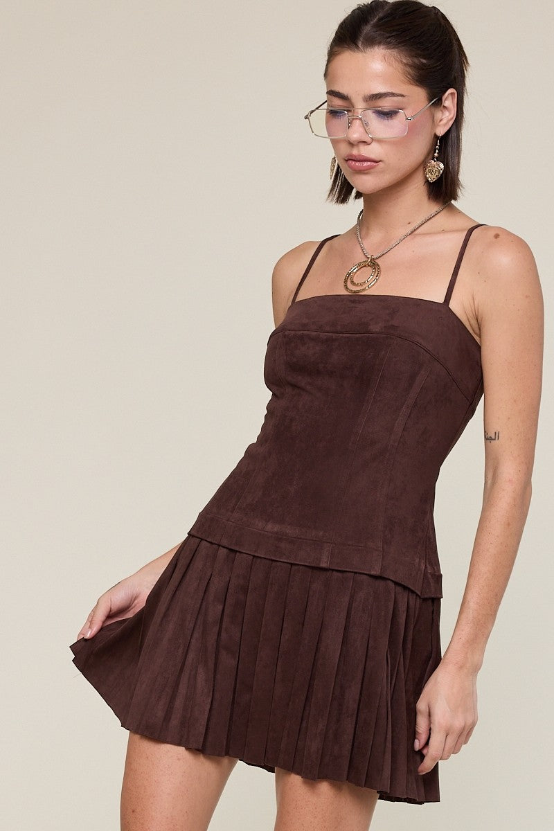 Cowgirl Crush Suede Dress