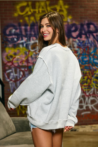 PREORDER: Kentucky Split Neck Sweatshirt (EARLY AUGUST)