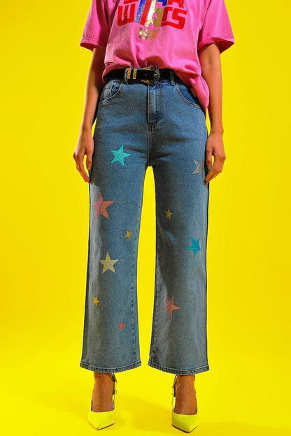 Shining Star Straight Leg Jeans