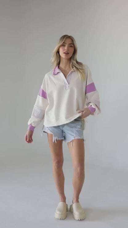 Take It Easy Polo Sweatshirt